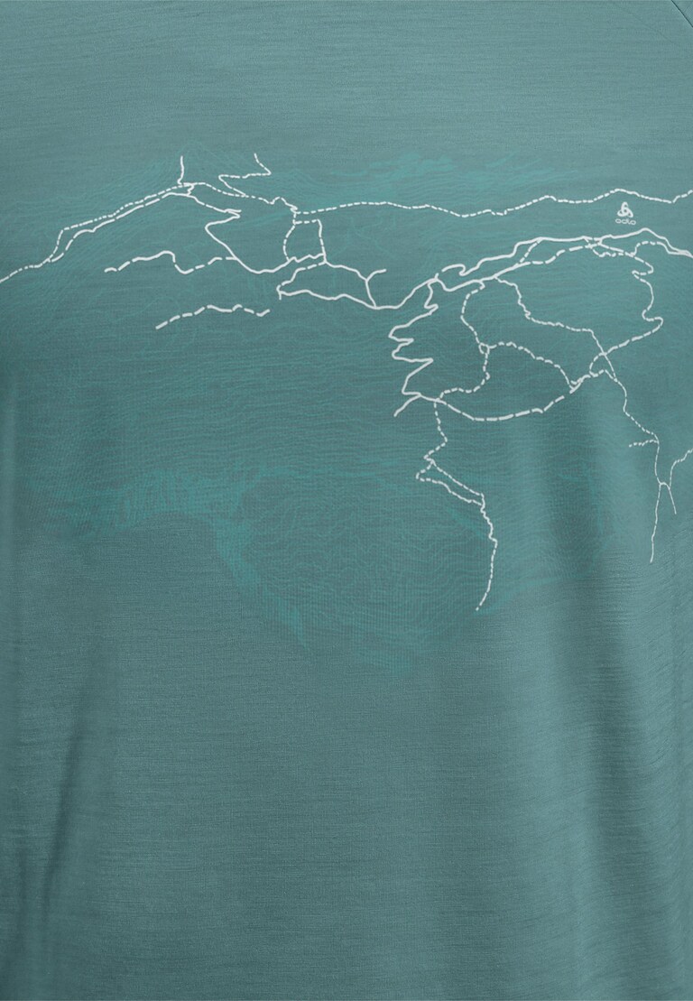 Ascent Performance Wool 130 topography t-shirt