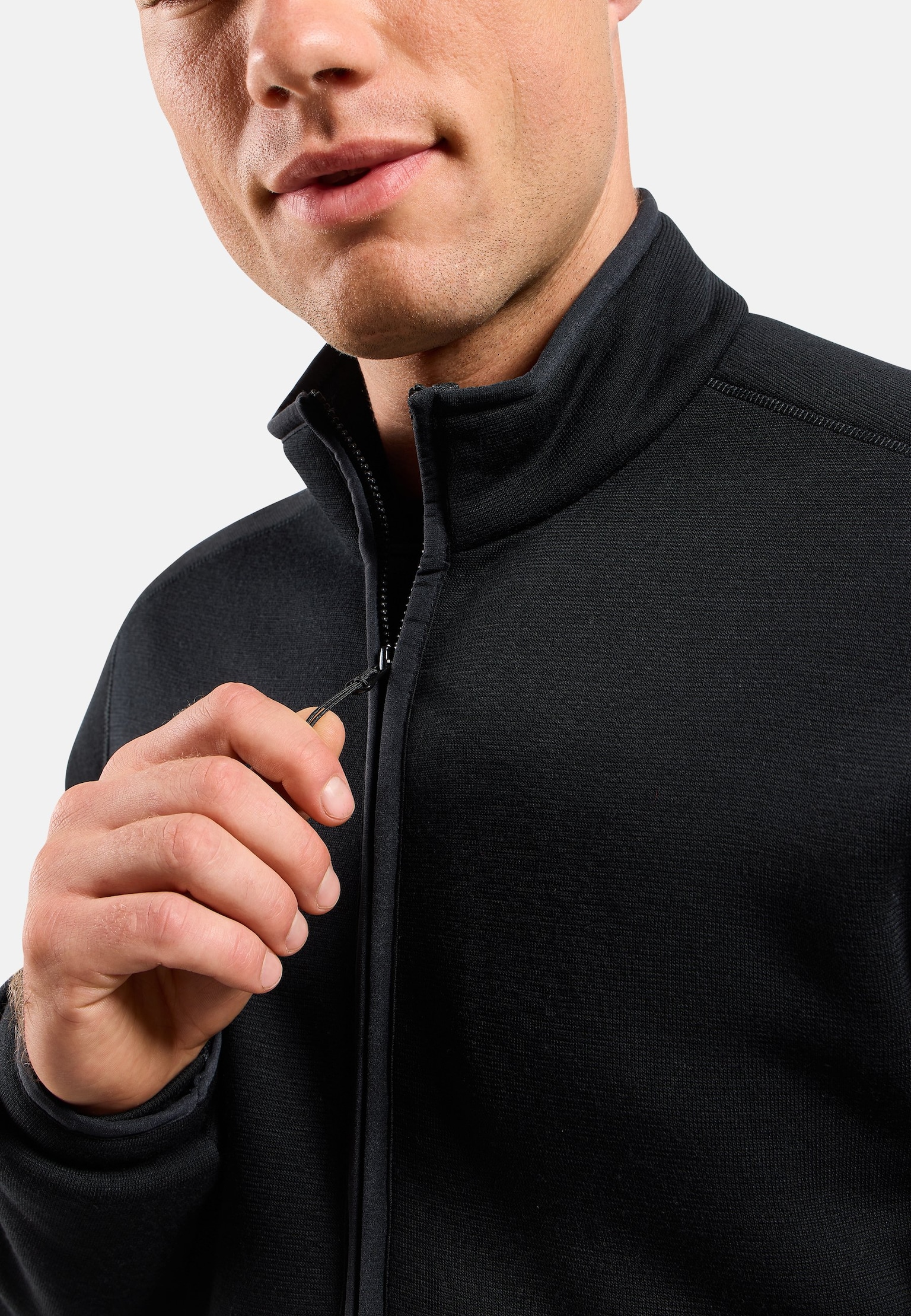 Wool Half-Zip Mid Layer