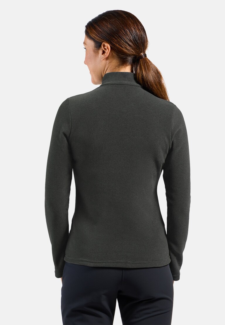 Pull technique à col ½ zippé Roy pour femme
