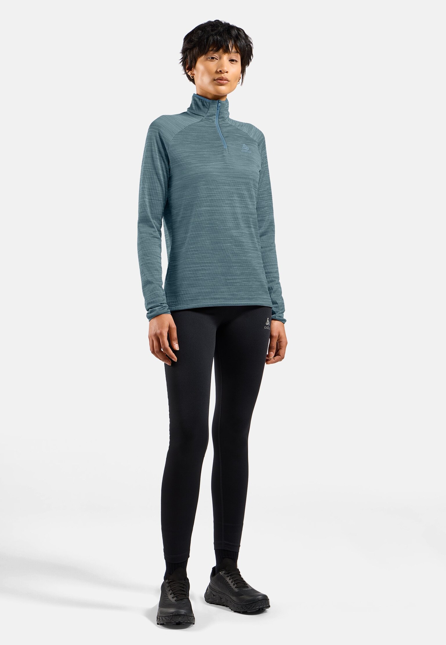 The women's Run Easy half-zip mid layer top