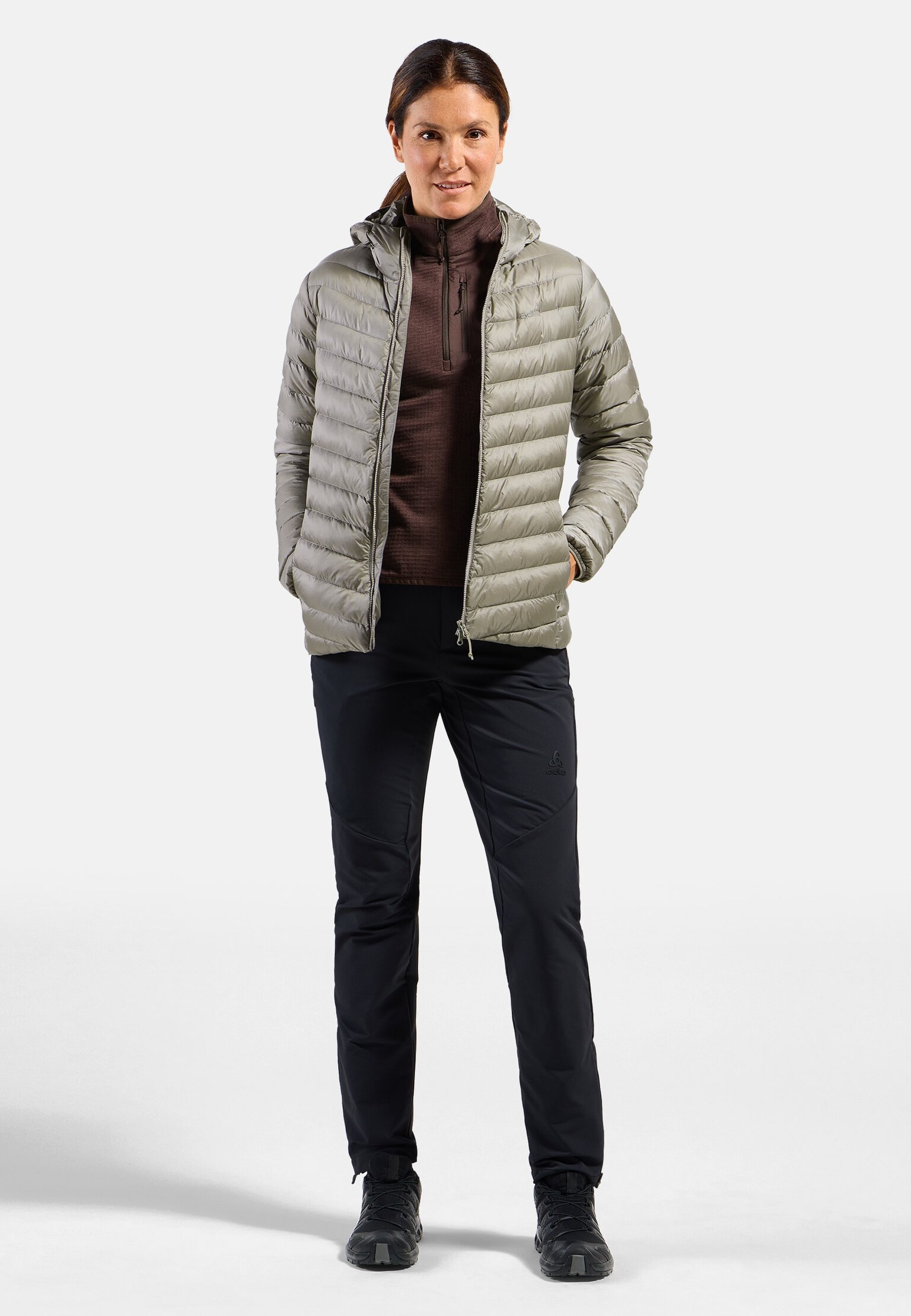 Mid layer a mezza zip Ascent