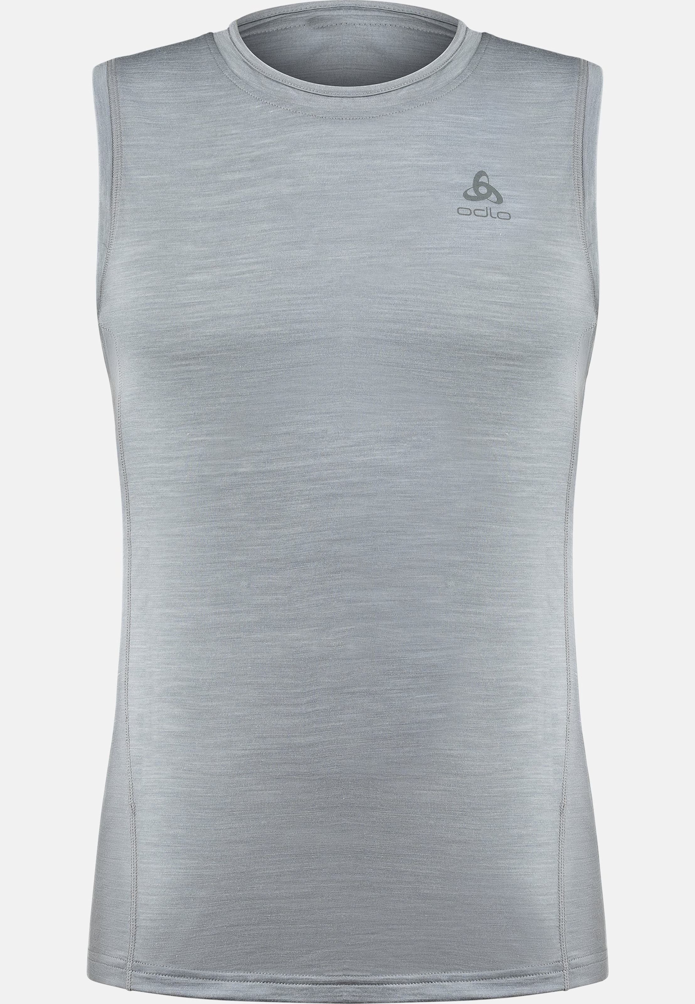 Odlo Natural Performance Wool 130 Tanktop für Herren, M, grau