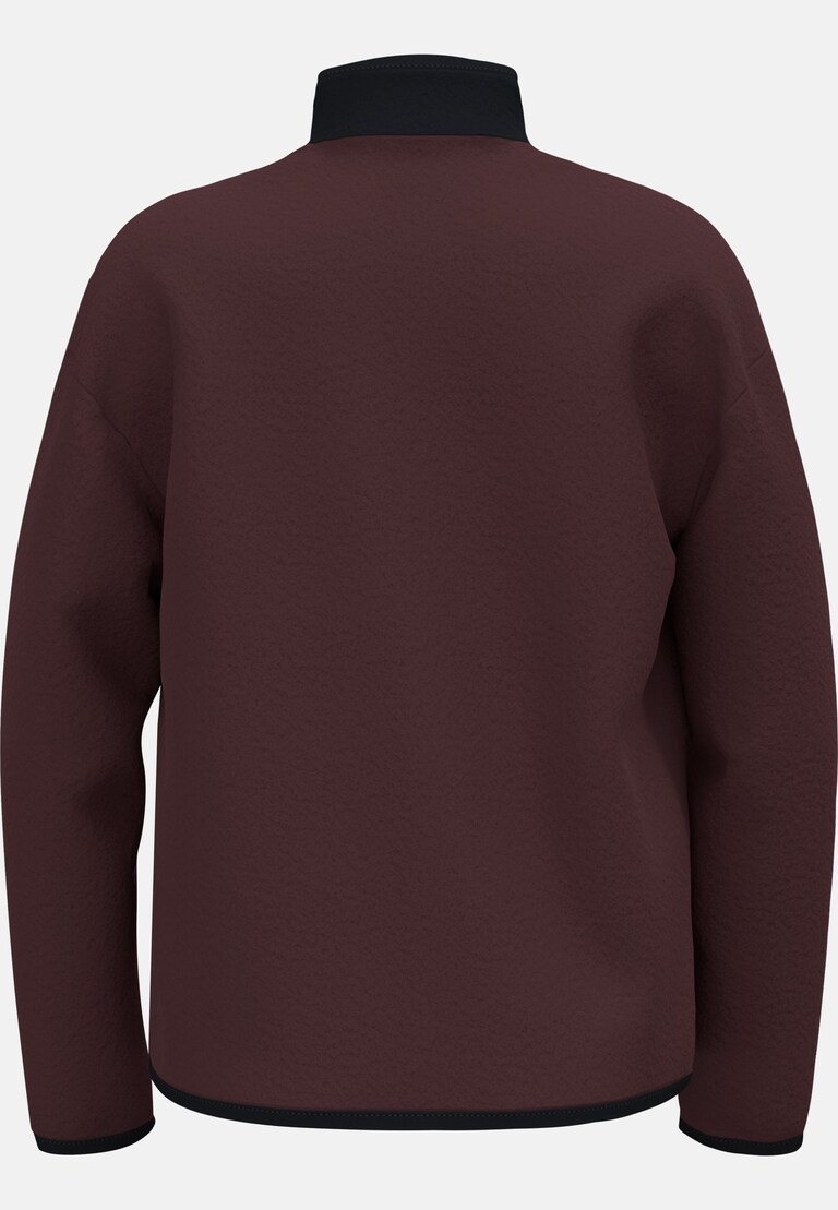 The Essentials kids' colourblock full-zip mid layer