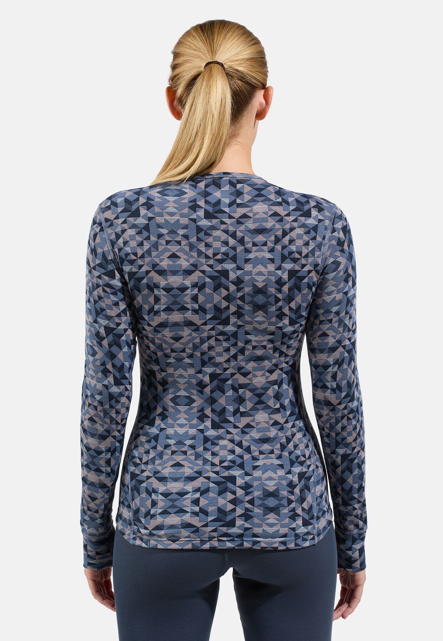 Active Warm Graphic Base Layer Langarmshirt