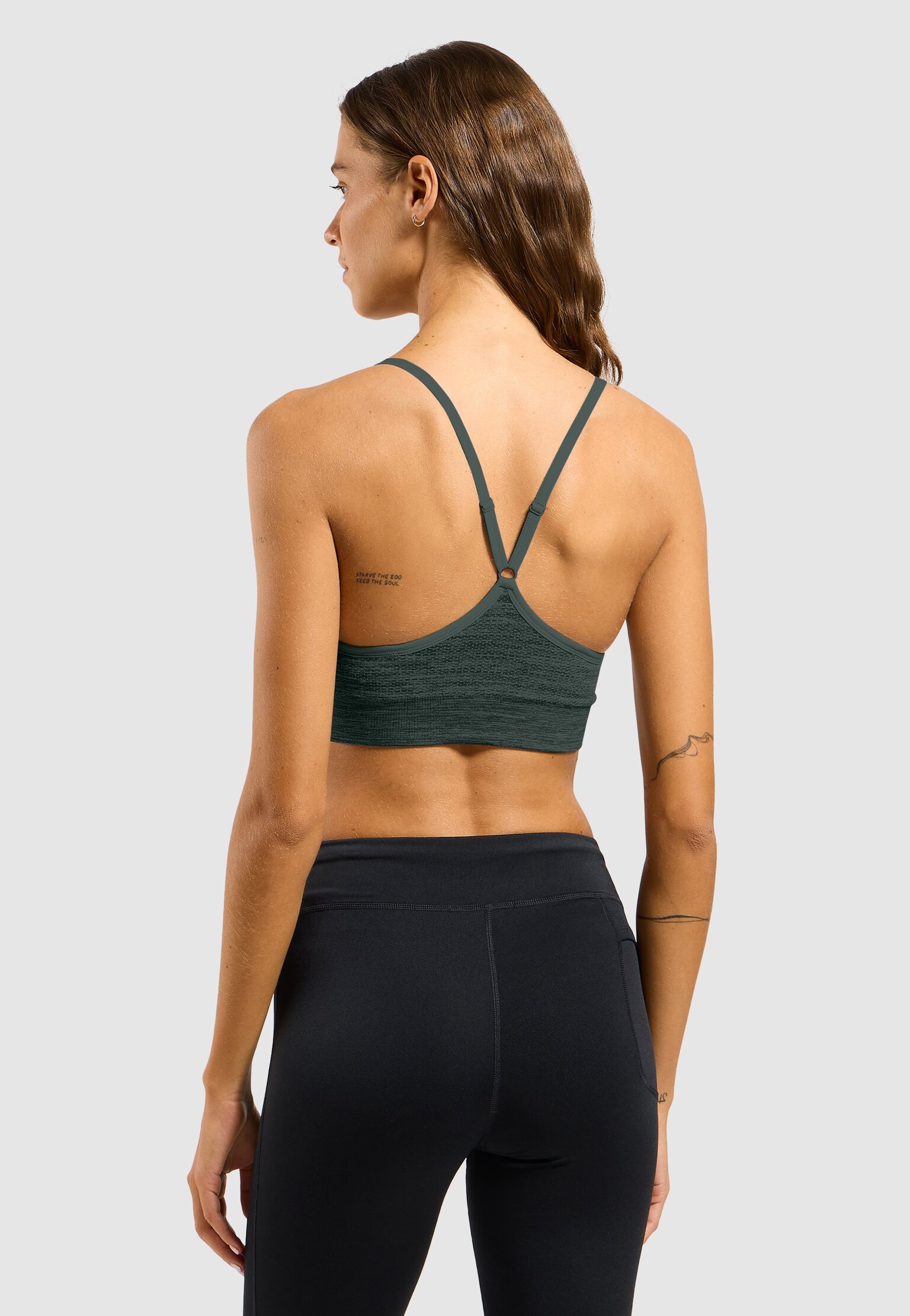 Brassière de sport à maintien léger Seamless