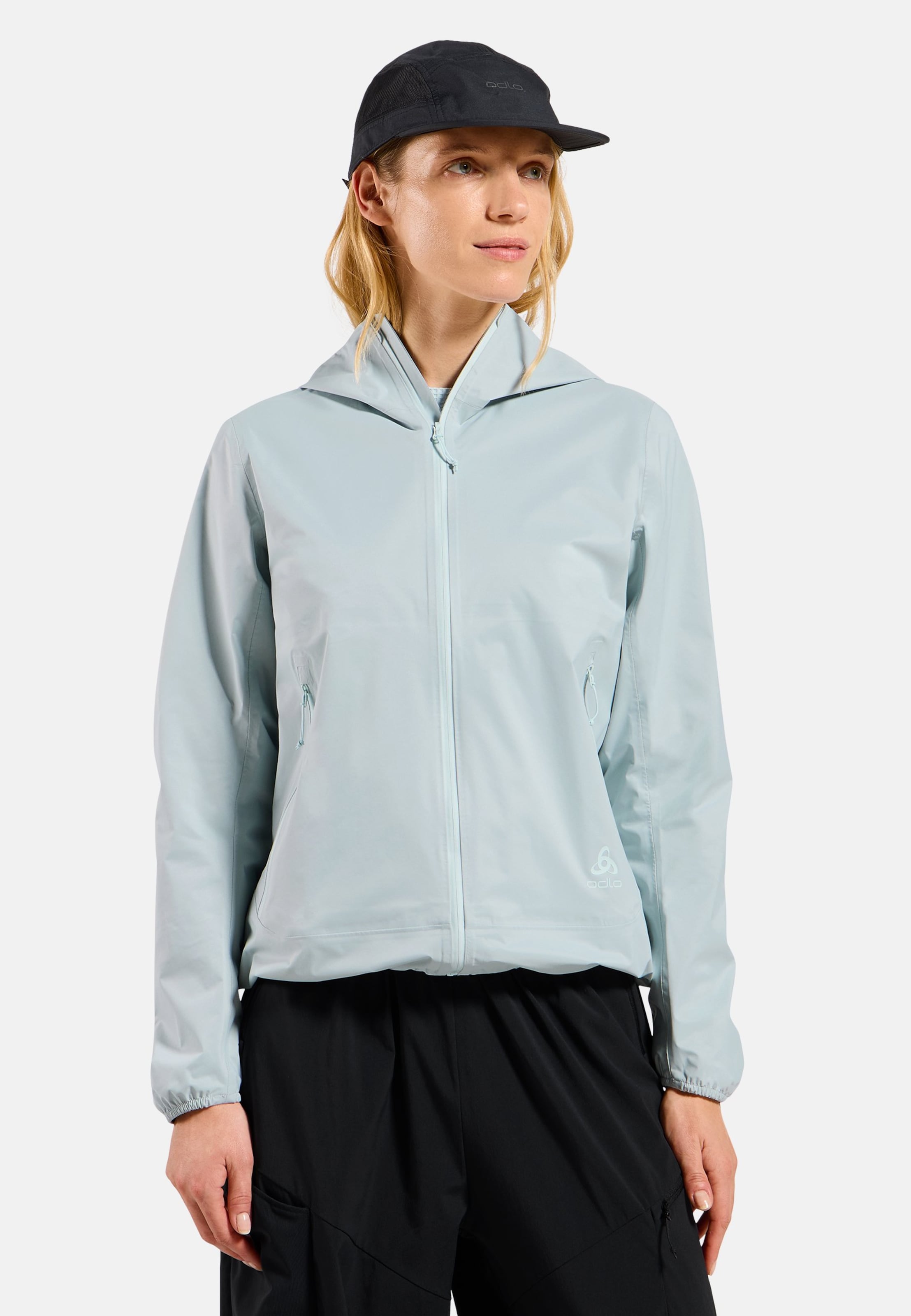 Odlo Essential 2.5L Waterproof Jacke für Damen - Wandern - blau, XS