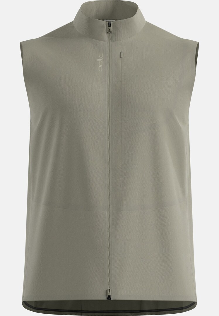 The Explorer windproof vest in vetiver | High-Performance | Odlo