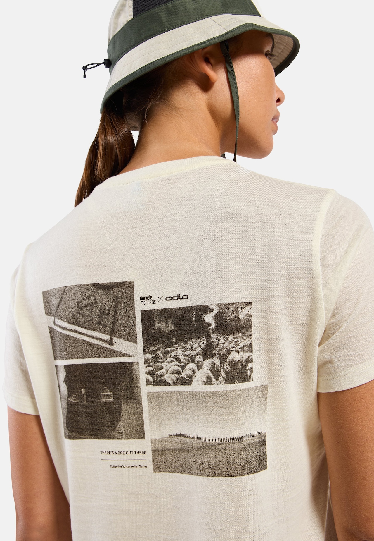 Merino 160 Postcards t-skjorte