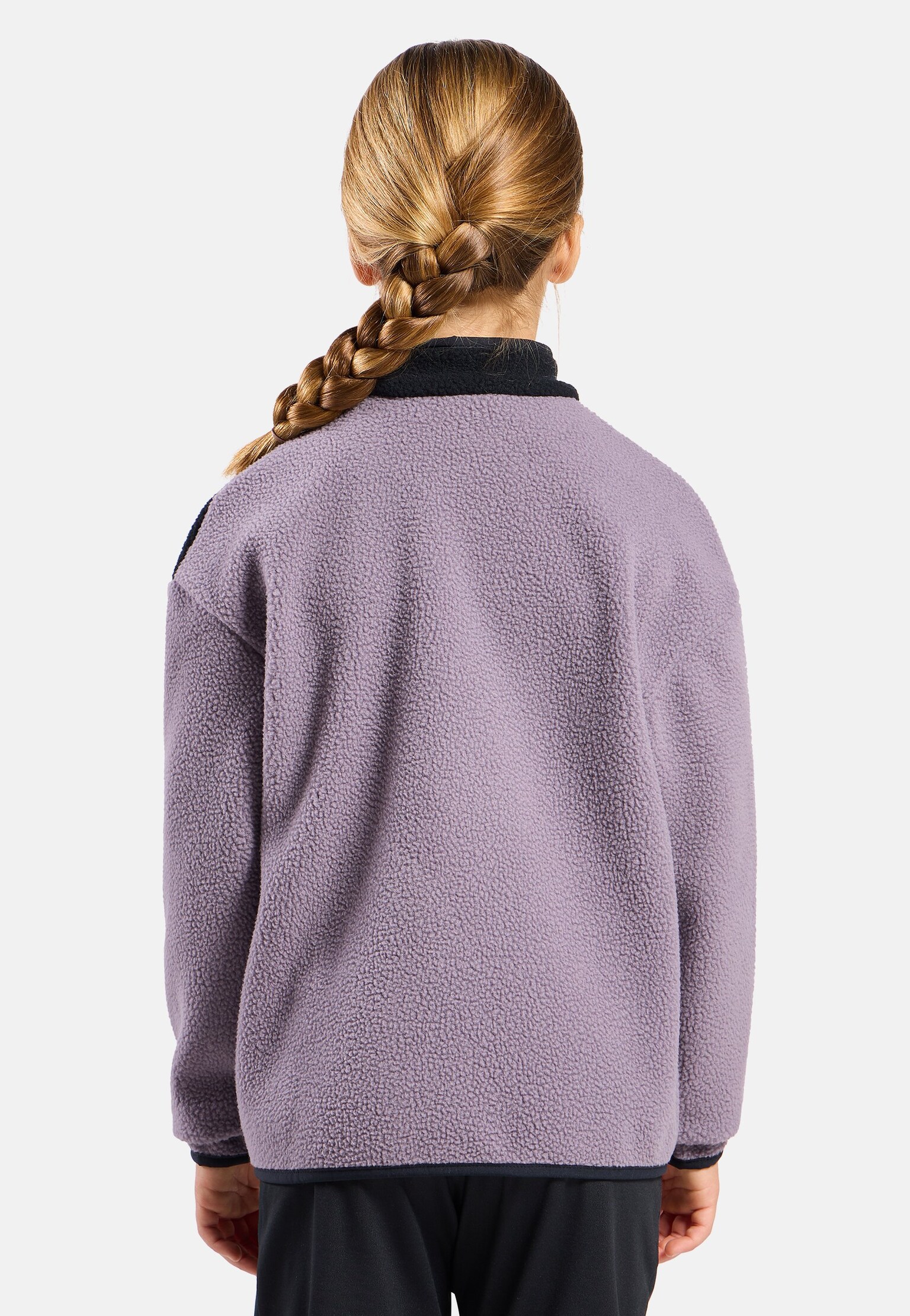 Essentials Mid Layer mit Reissverschluss in Colourblocking-Optik für Kinder