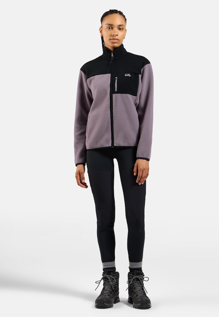 Pull Zippé Odlo En Polaire Rose - Taille S - Quasi Neuf - Occasion Très Bon état