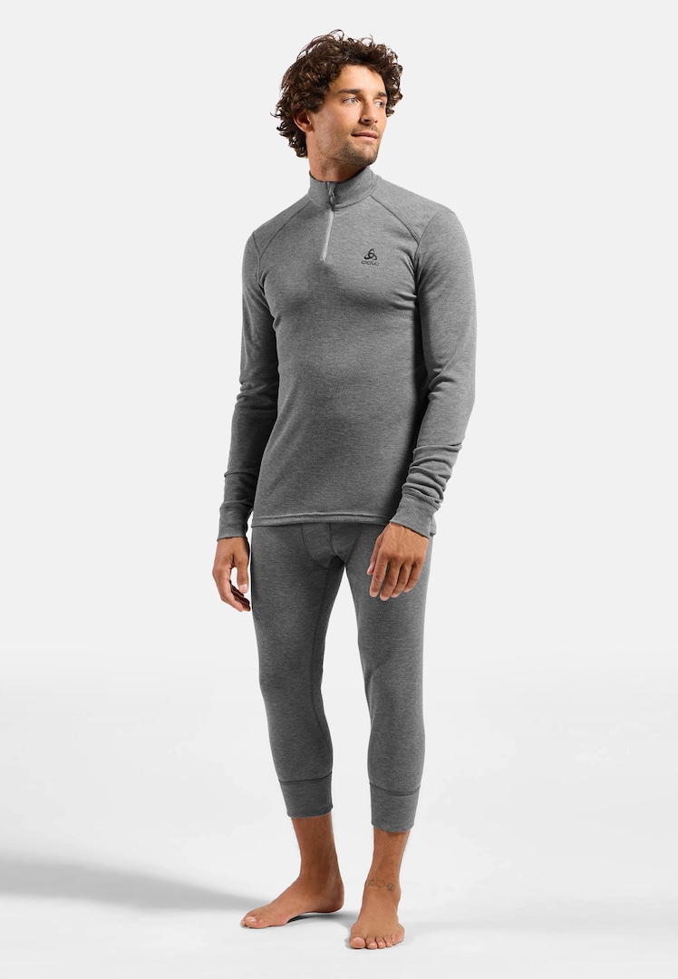Odlo BL Top Crew Neck LS Active X-Warm Eco M Black Termiske Toppe