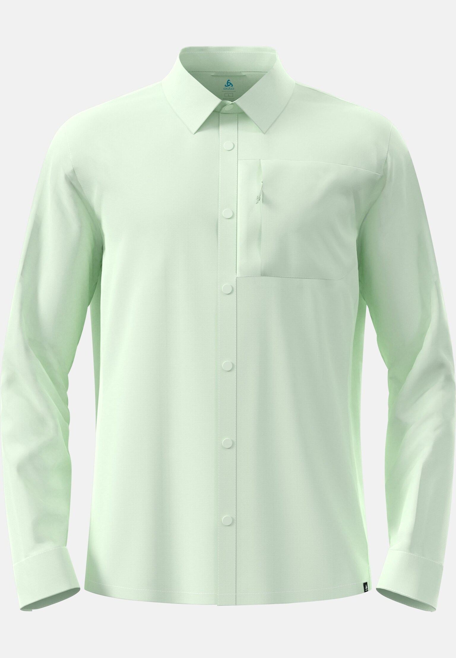 Essentials wandeloverhemd met lange mouwen