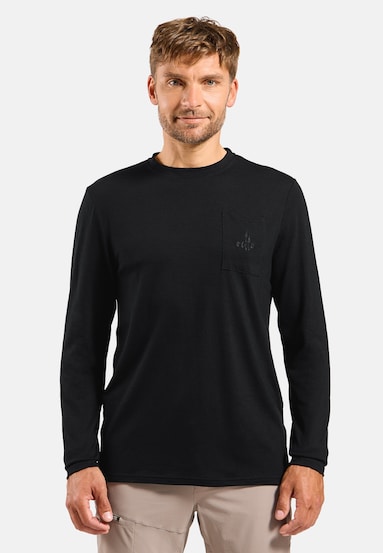 The Ascent merino 200 pocket long sleeve t-shirt