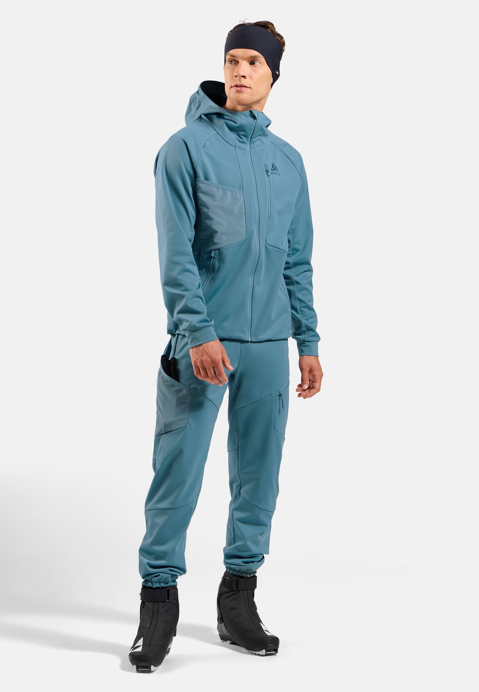 Winddichte Zeroweight X-Warm Langlaufhose