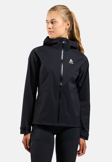 The women's Aegis 2.5L waterproof hardshell jacket