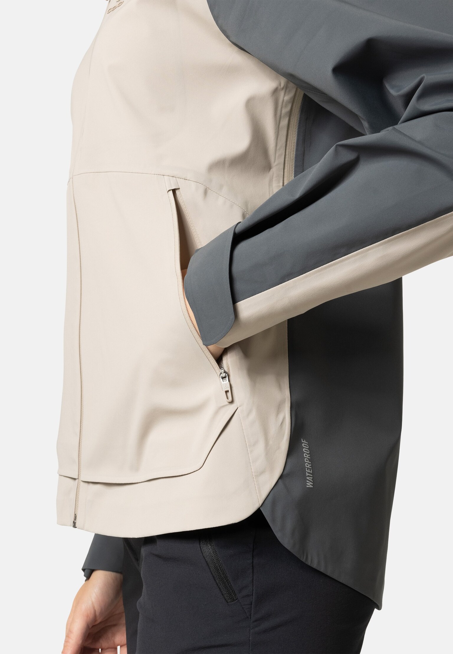 The Ascent 3L waterproof hardshell jacket