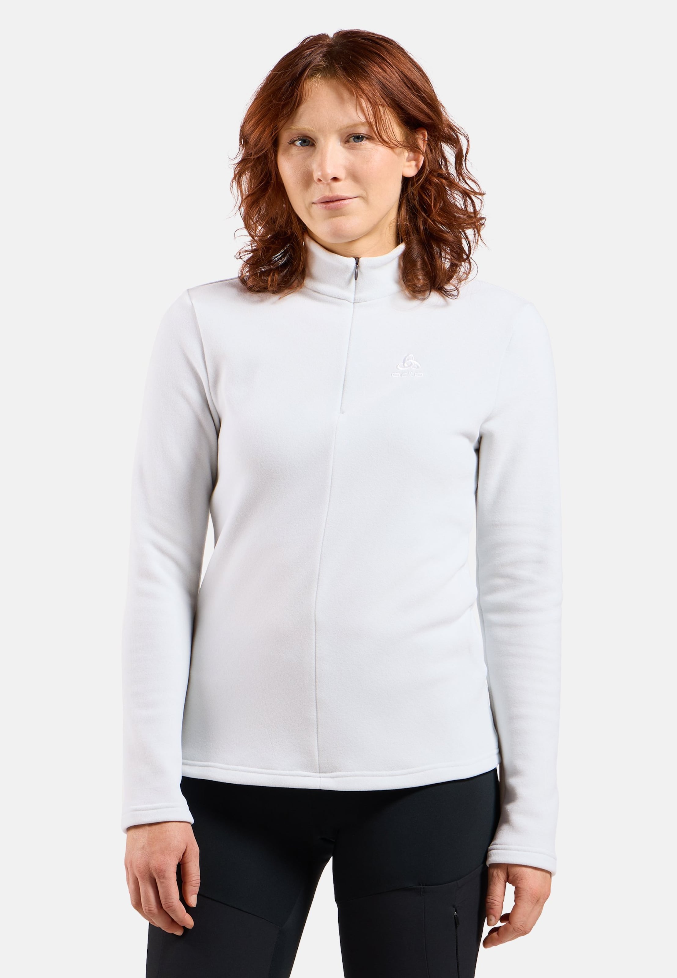 Odlo Roy Mid Layer Half-Zip für Damen - Wandern, Ski & Snow - grau, M