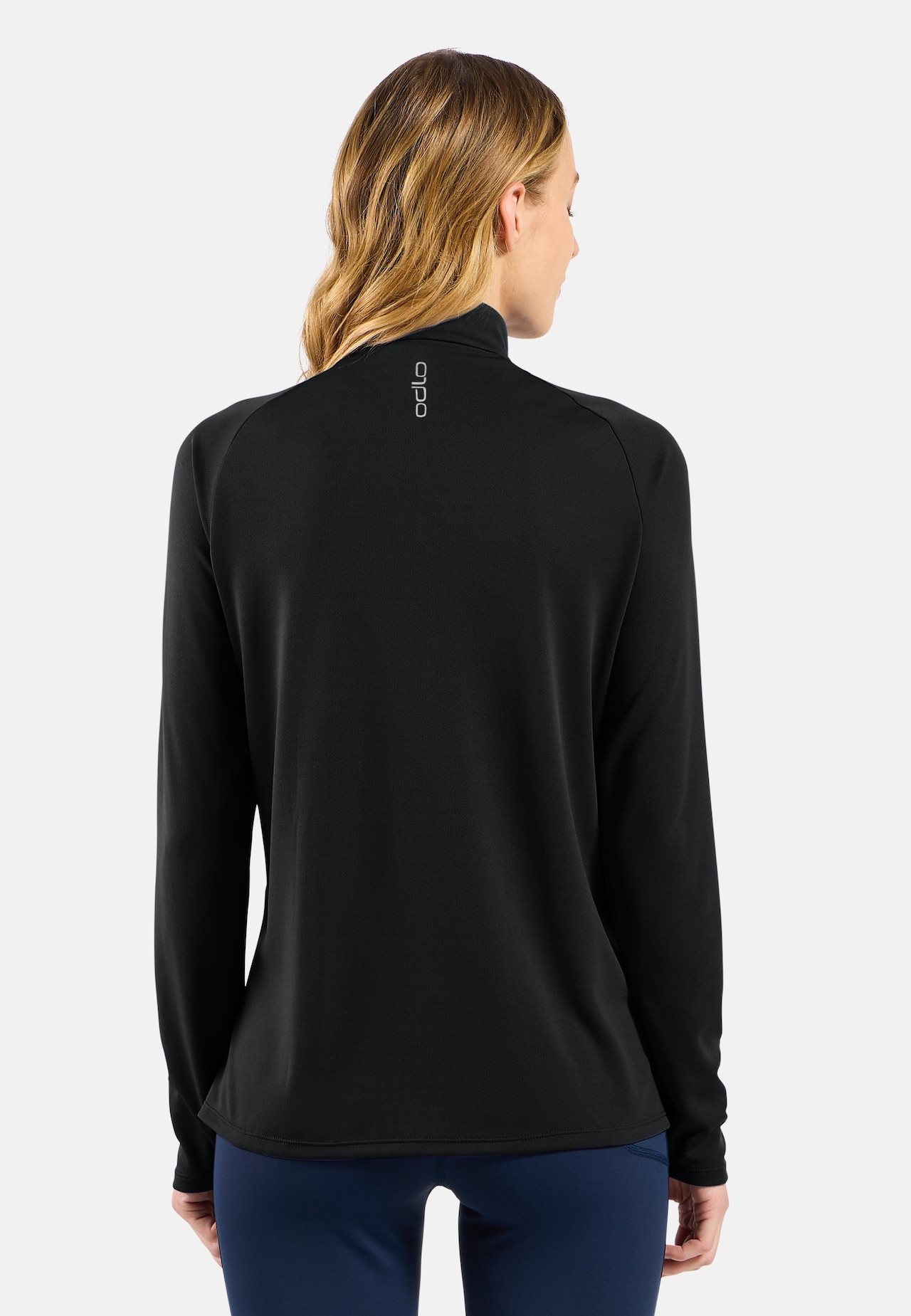 Felpa da running Essential Ceramiwarm a mezza zip