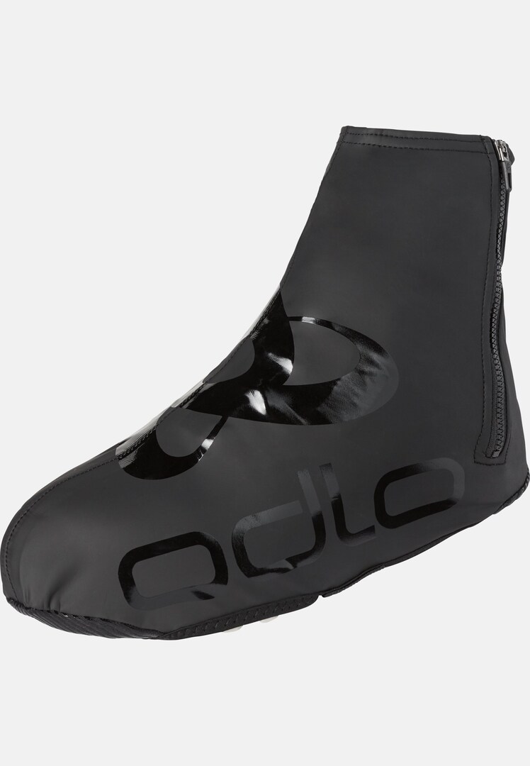 The Zeroweight cycling shoecover in black | High-Performance