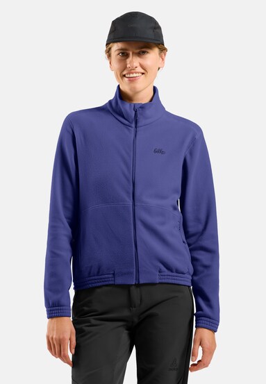 Klassische Essentials Multisport Fleecejacke mit Reissverschluss