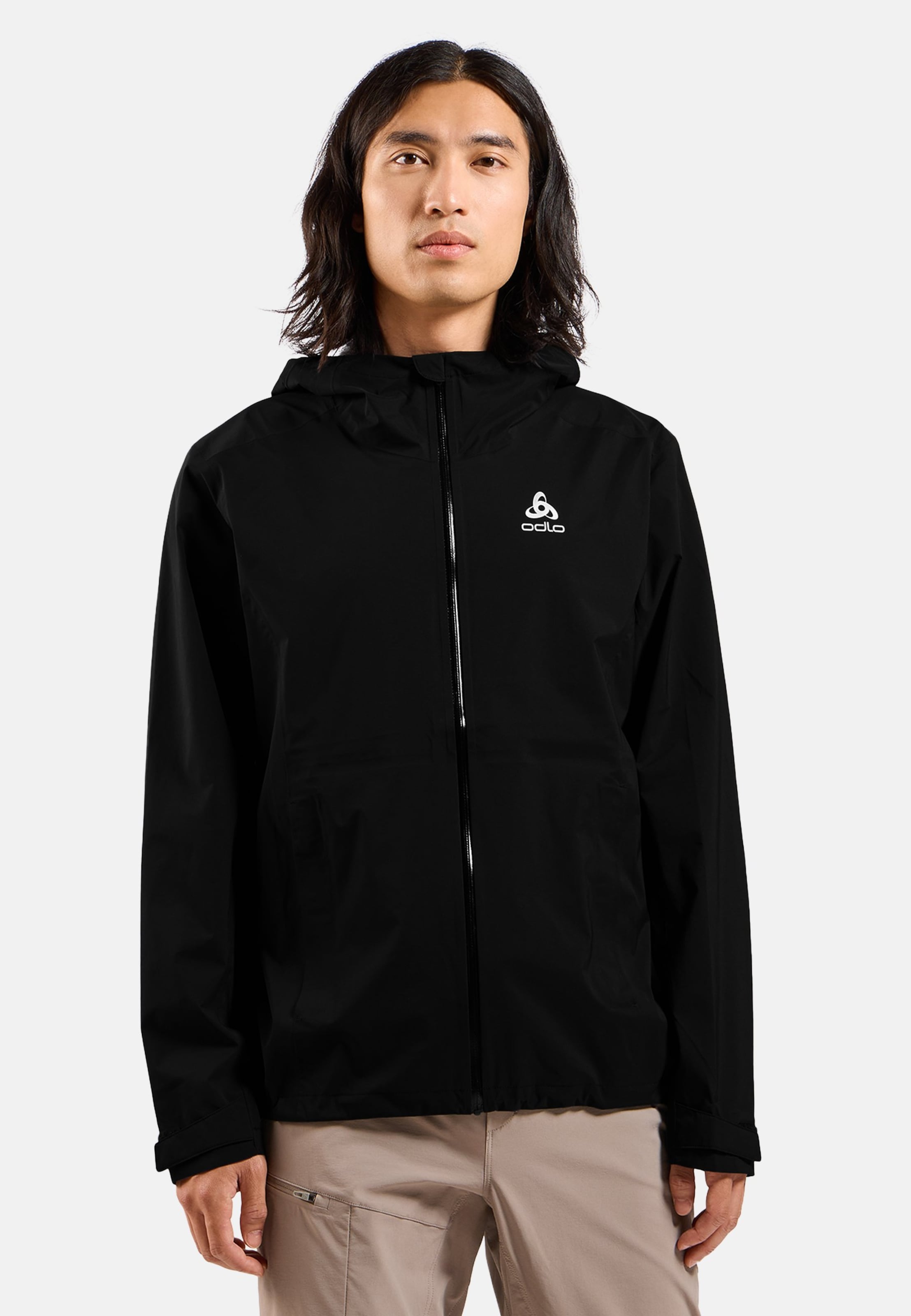 Odlo Aegis 2.5L Waterproof Hardshell Jacke für Herren, S, schwarz