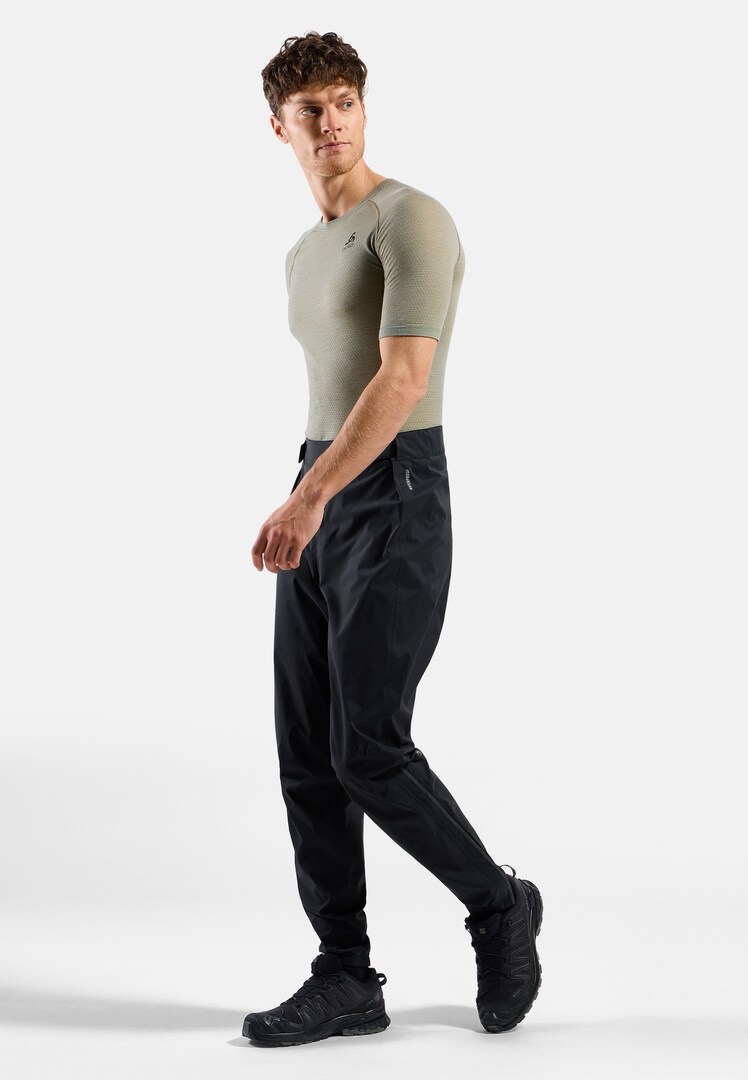 The Ride 365 waterproof pants in black | Odlo