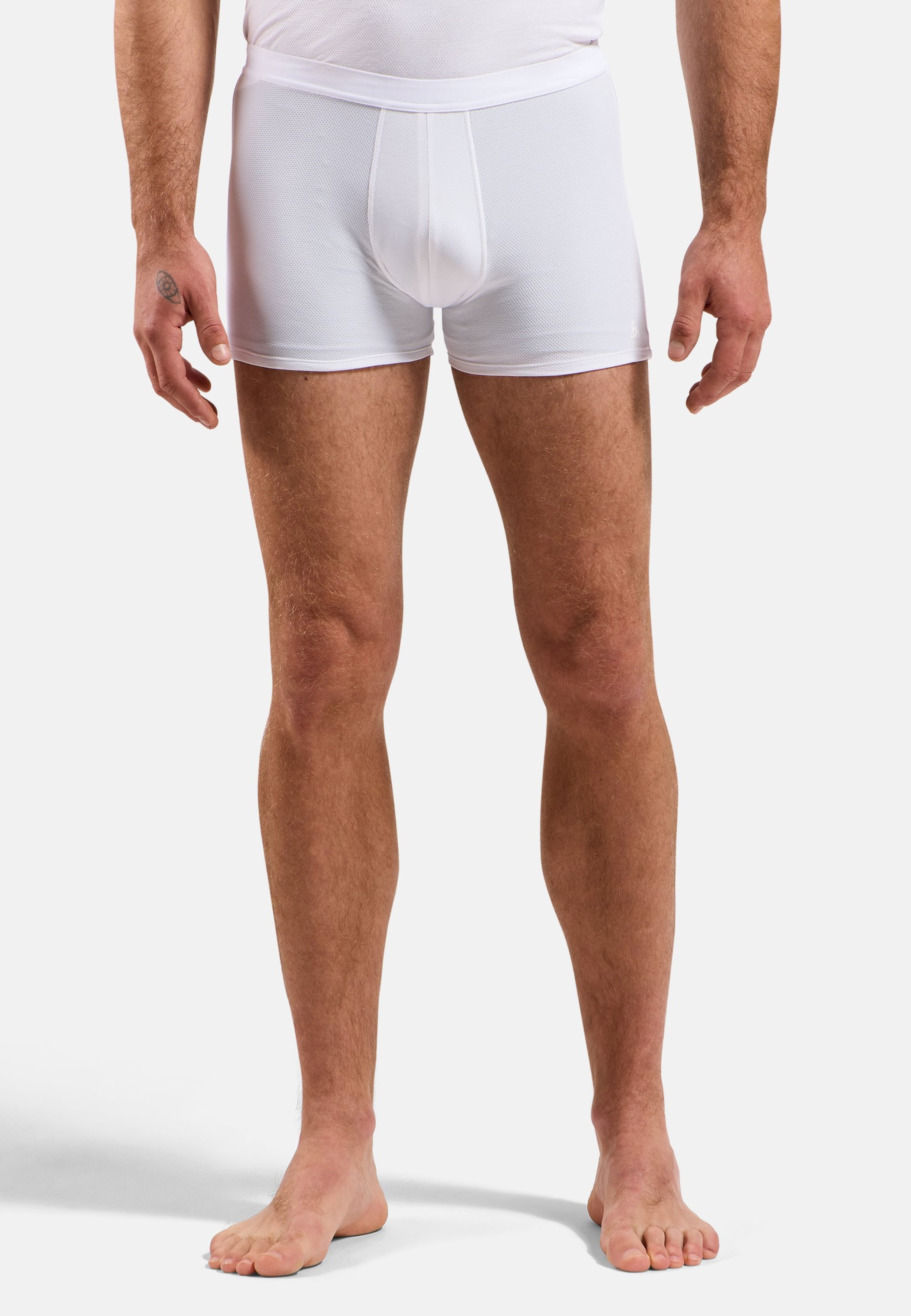 Odlo Active F-Dry Light Boxershorts für Herren, L, weiss