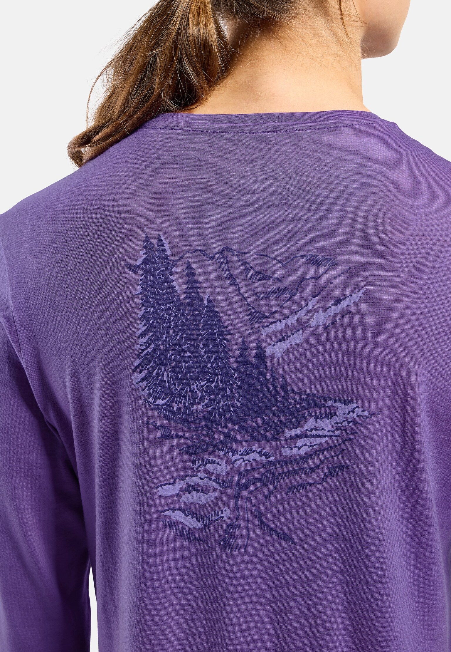 Ascent Merino 160 Langarmshirt mit TMOT-Print