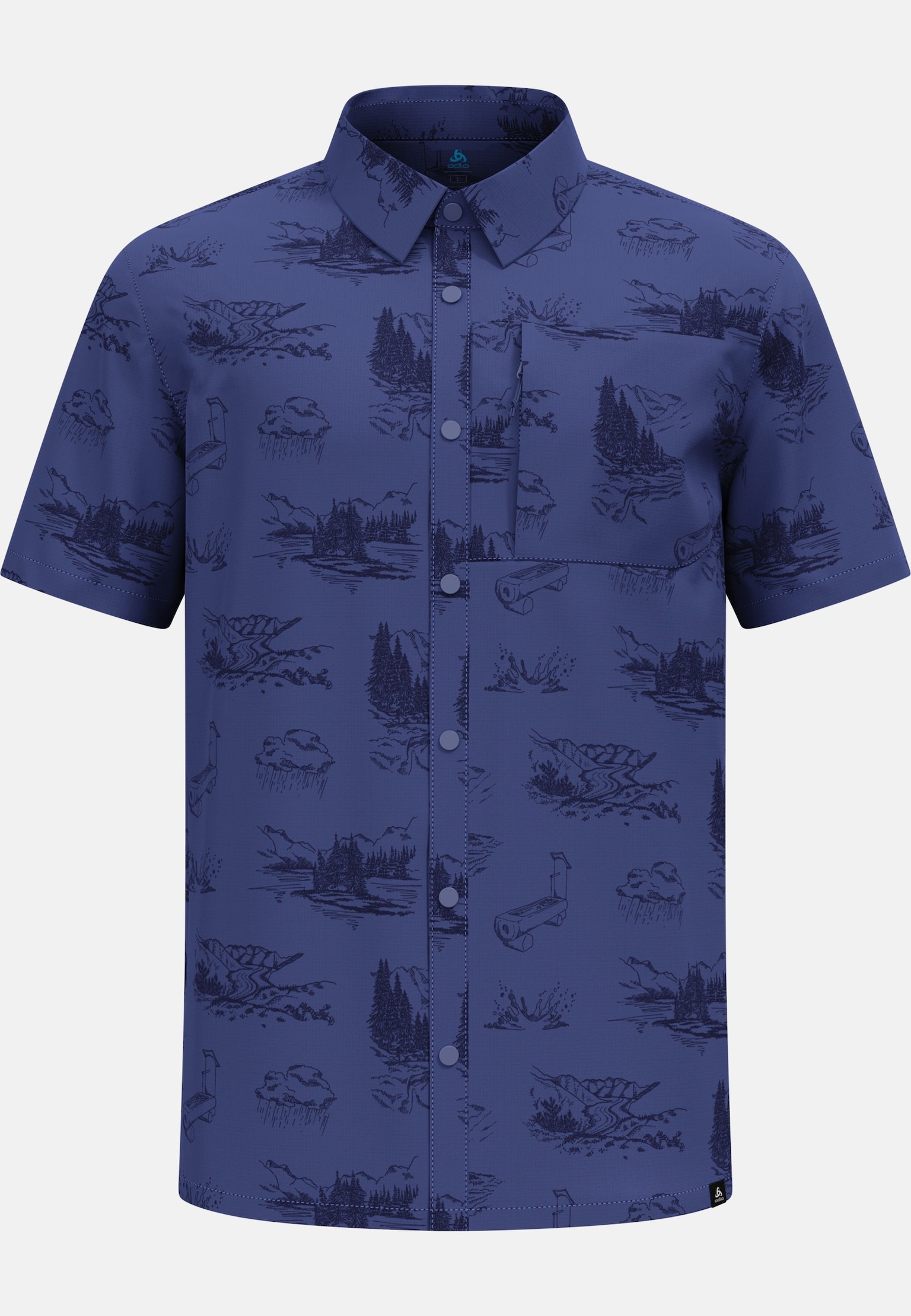 Essential Print Short-Sleeve Shirt
