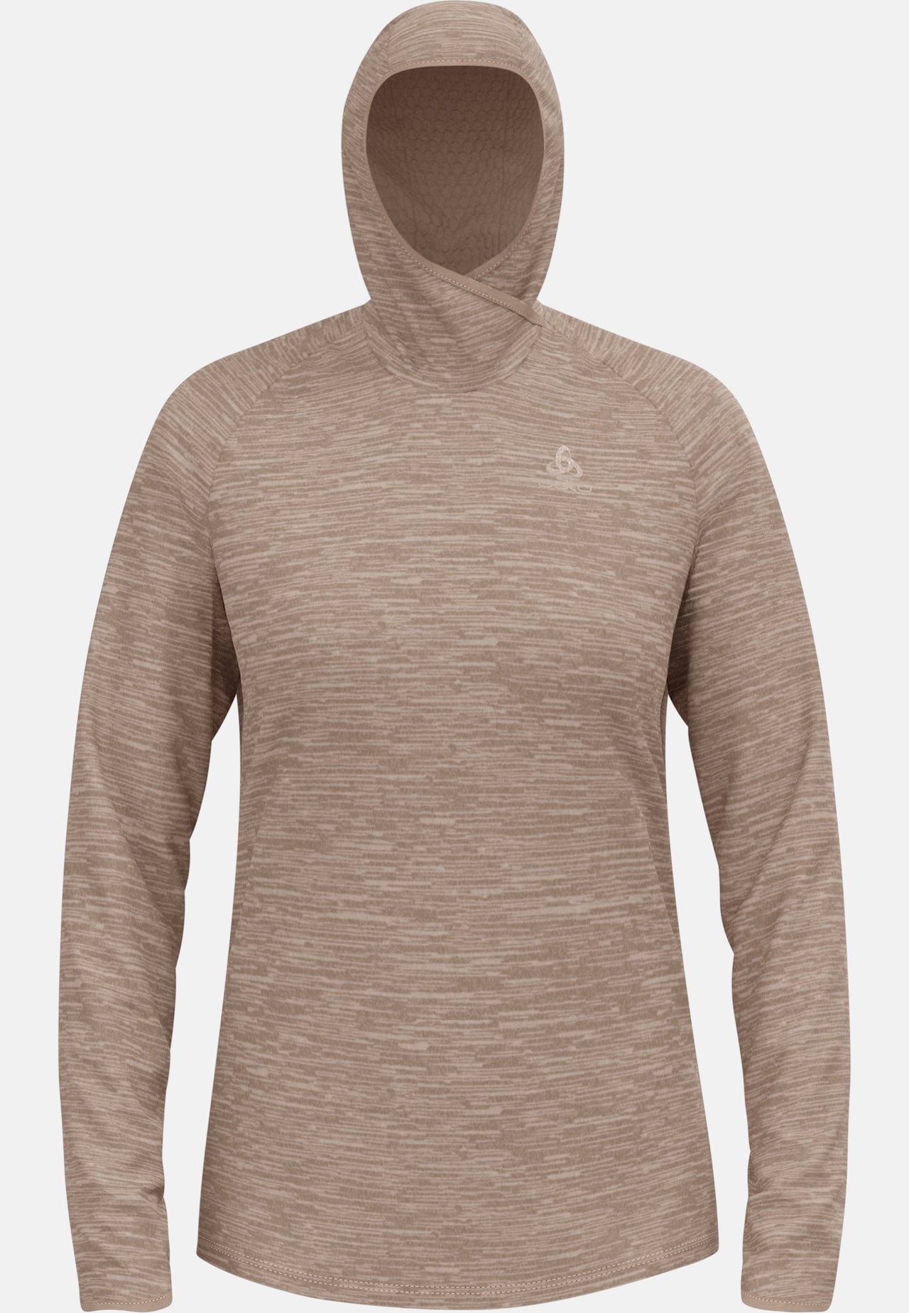 Felpa da running Essential Thermal con cappuccio