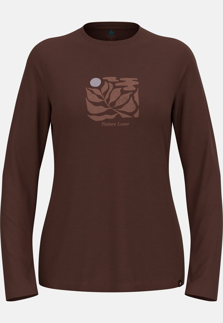The Ascent merino 200 nature lover long sleeve t-shirt