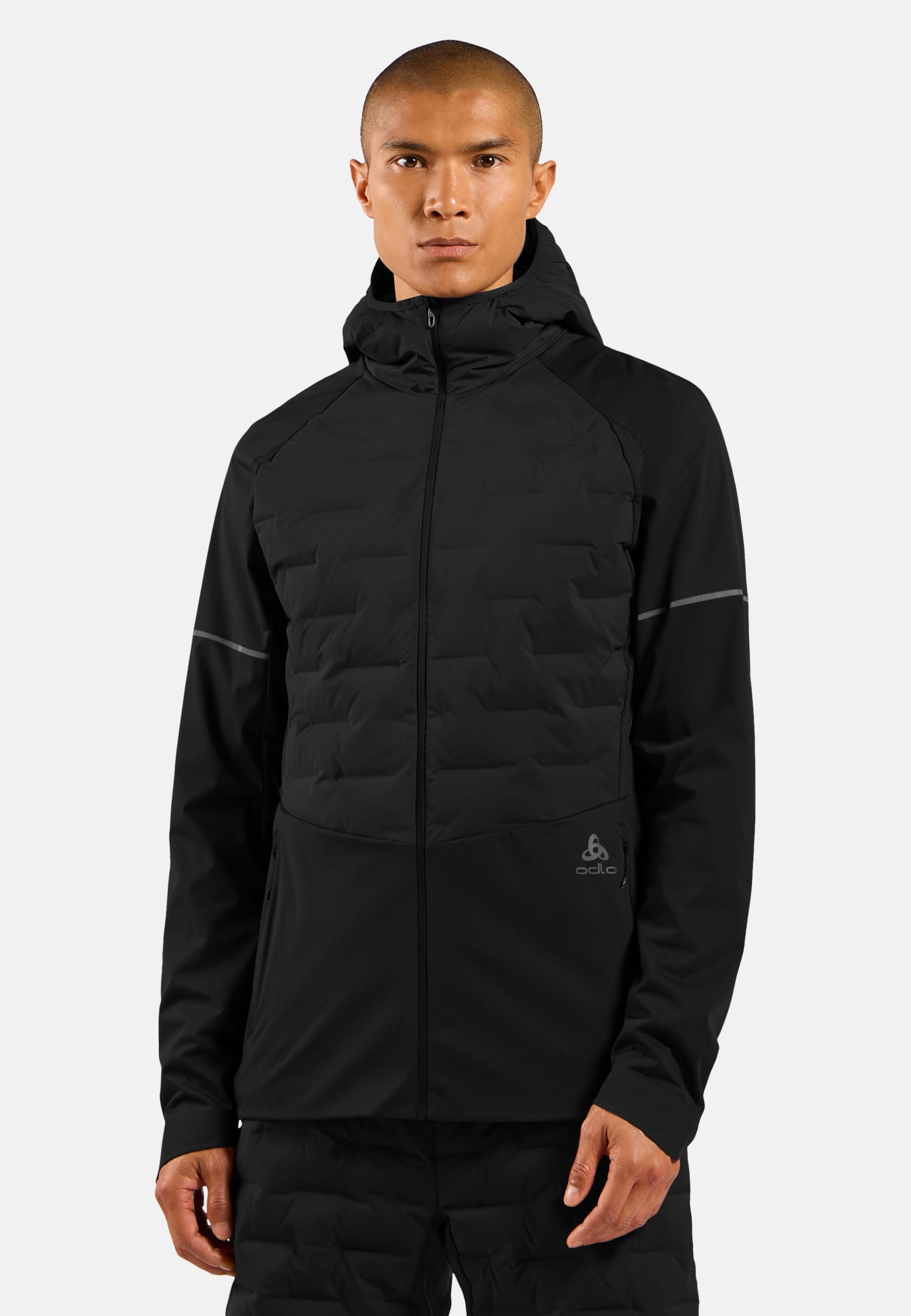 Odlo Zeroweight Insulator Laufjacke für Herren, S, schwarz