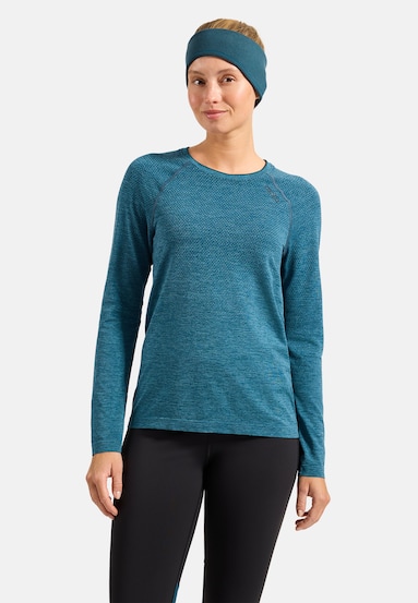 T-shirt da running Essential Seamless a maniche lunghe