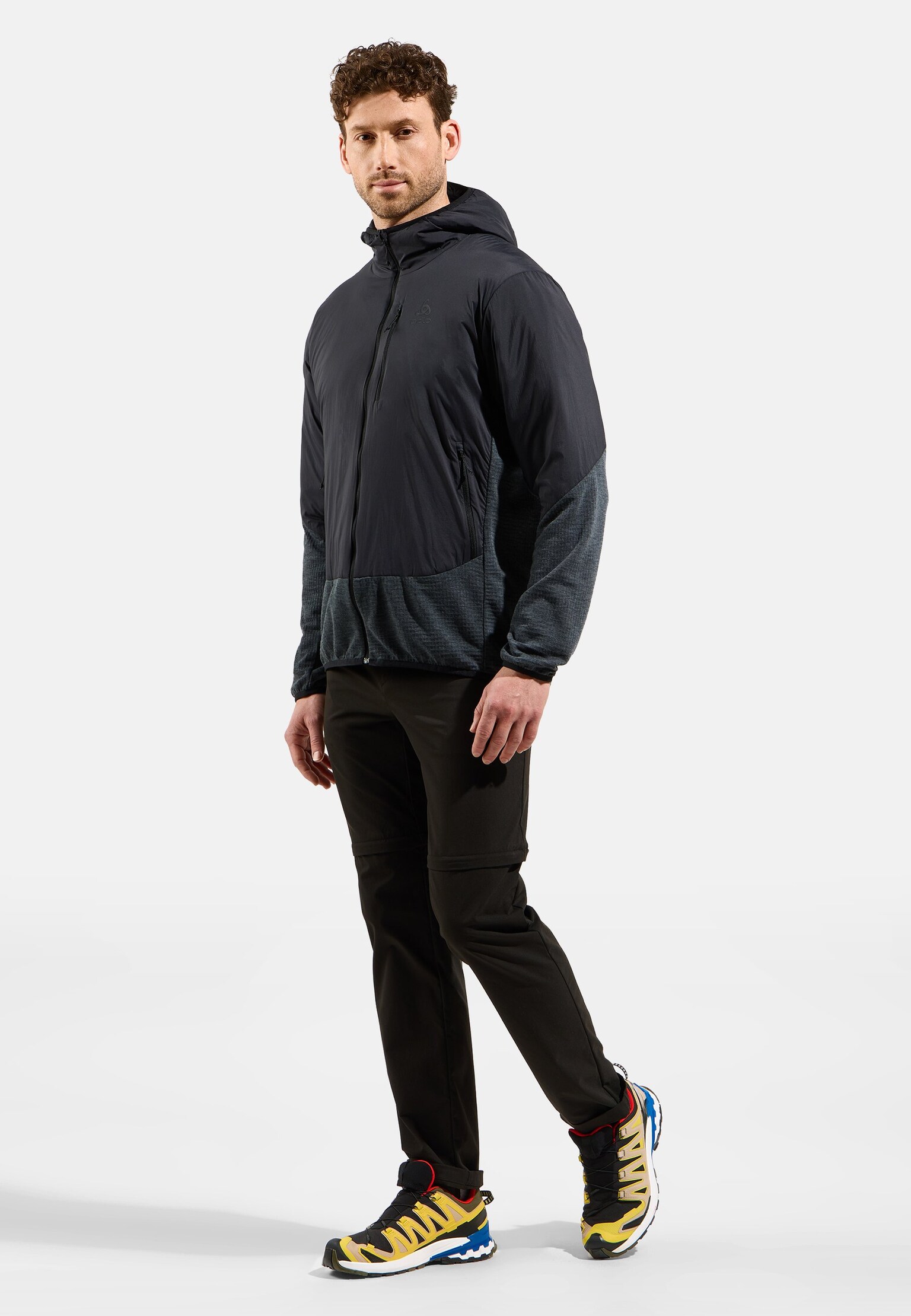 The Ascent wool insulated hybrid jacket