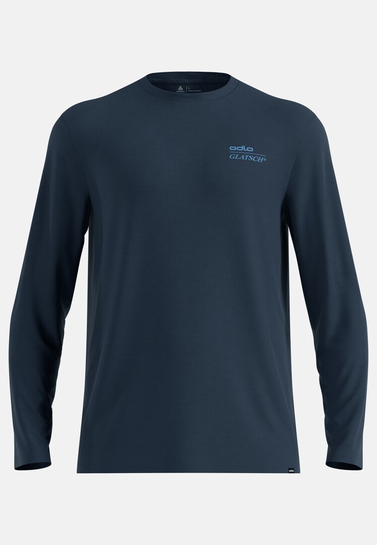 Merino 200 X Frozen Lake Long-Sleeve Running T-Shirt in dark