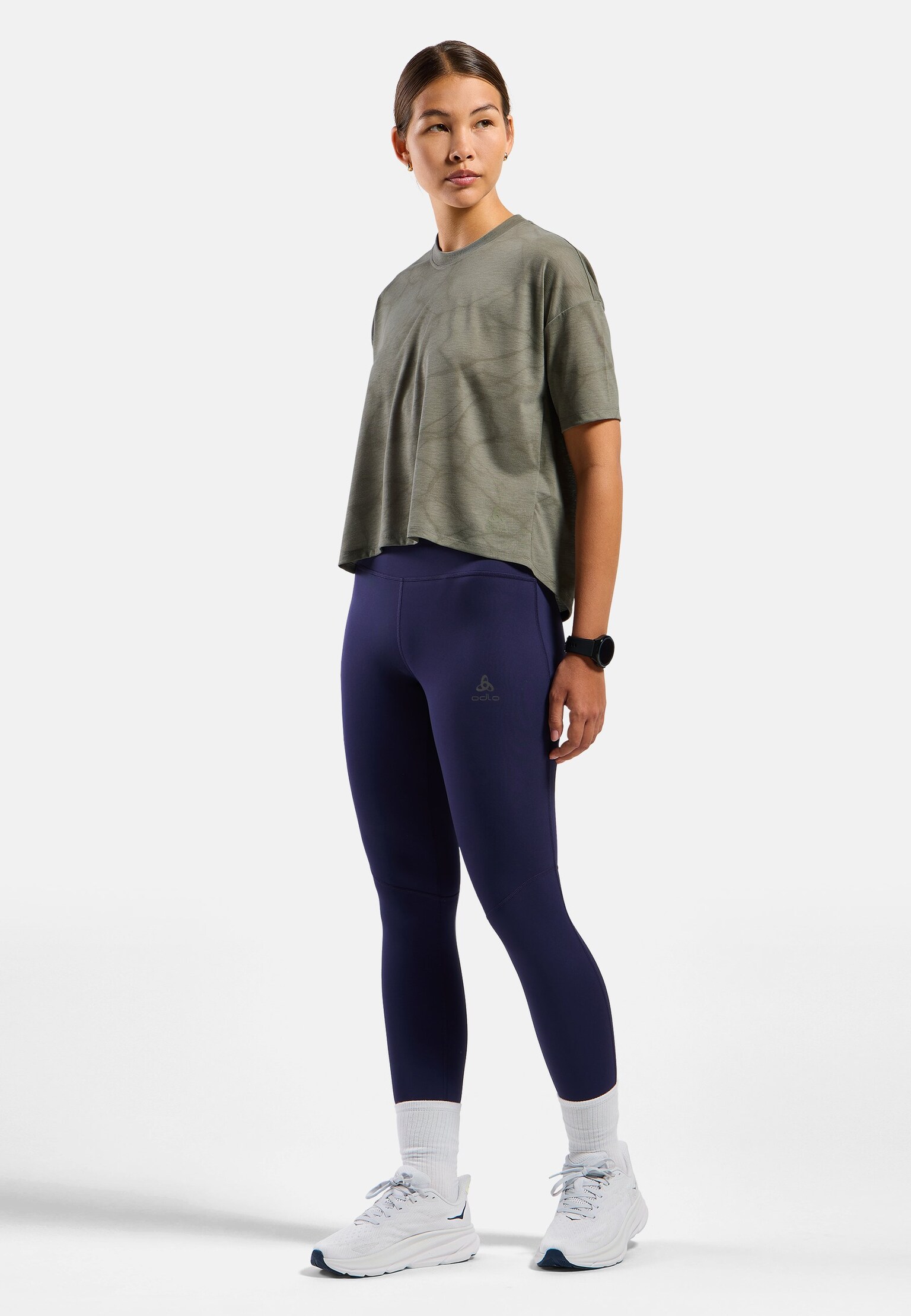 Active 365 Natural Blend Print Running T-Shirt