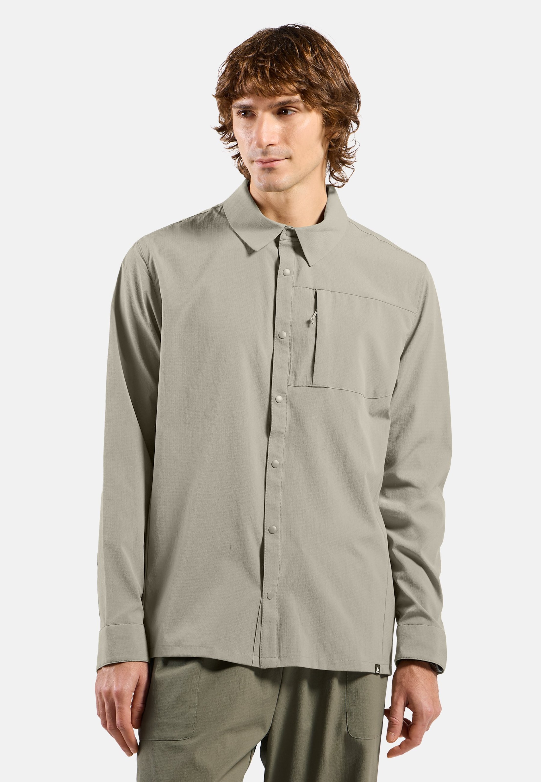 Odlo Essential Langarmhemd für Herren - Wandern - , M