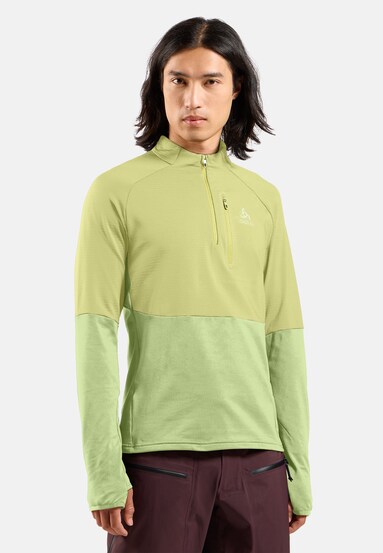 The Descent Ceramiwarm half zip mid layer