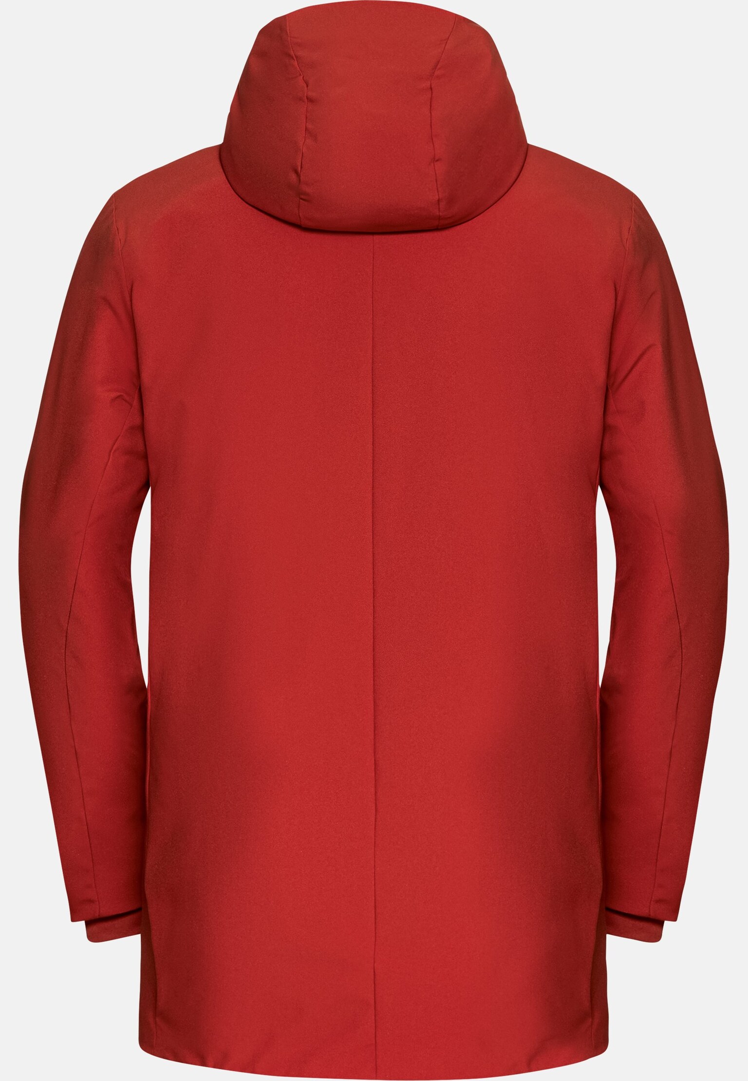 The Halden S-Thermic parka in ketchup | Odlo