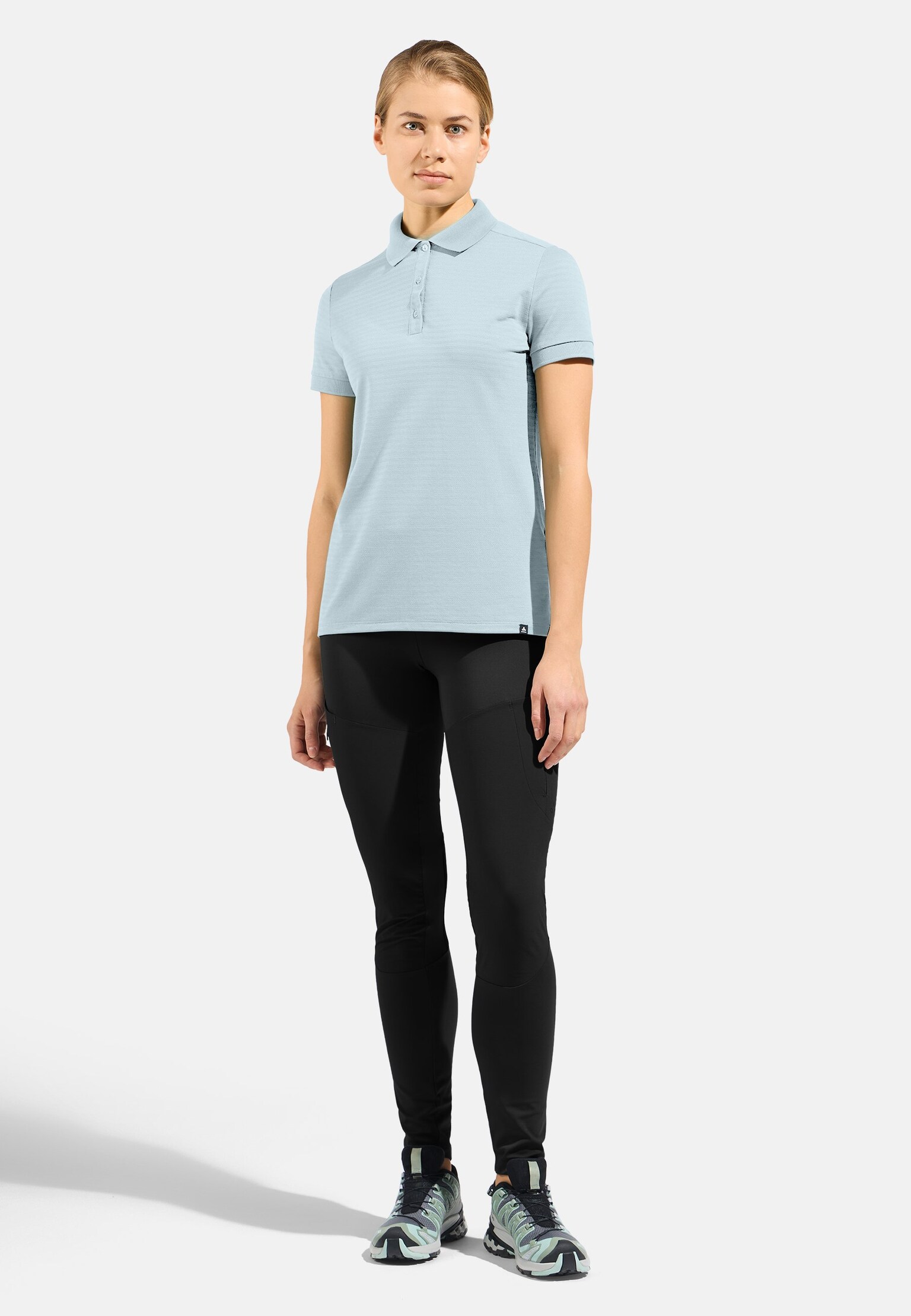 Ascent Poloshirt mit Naturfasern