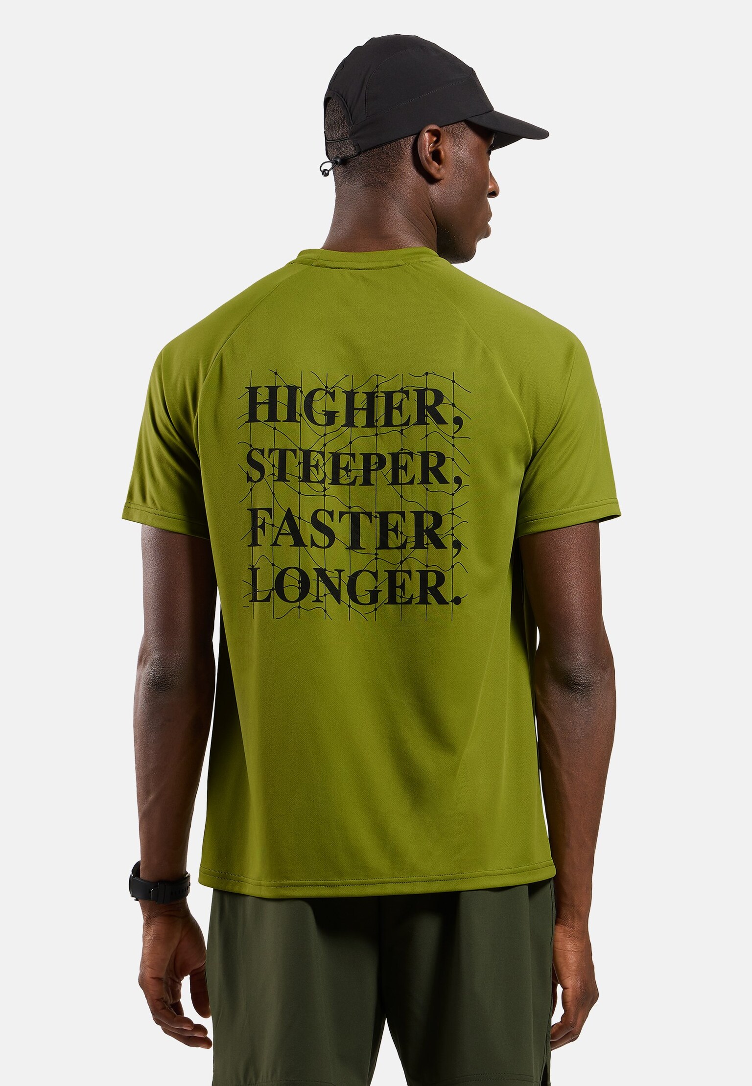 The Essentials print running t-shirt