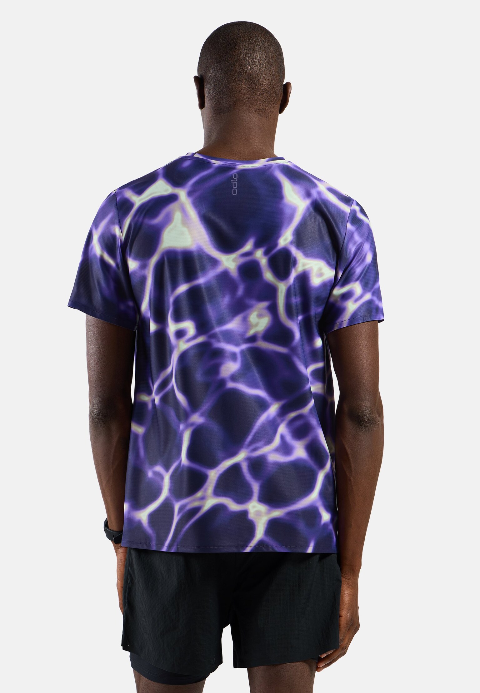 The Zeroweight Chill-Tec print short-sleeve running t-shirt