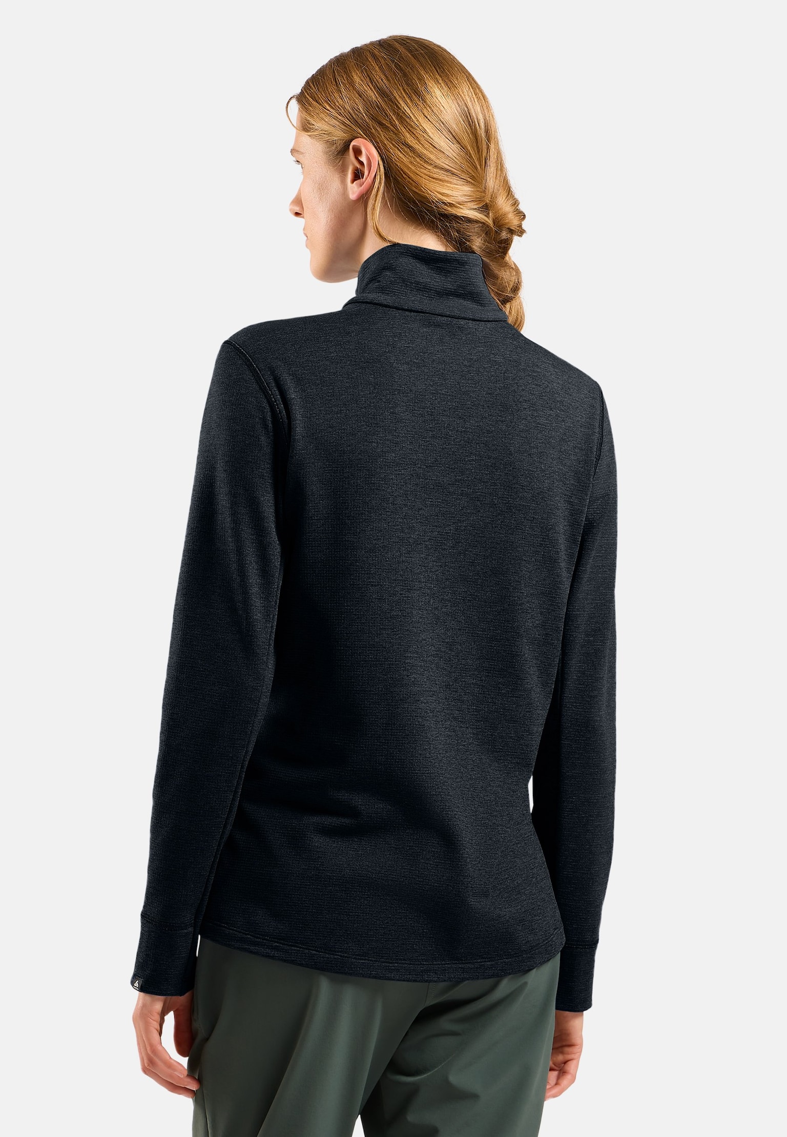 Essentials Multisport Mid Layer aus Grid-Fleece mit Reissverschluss