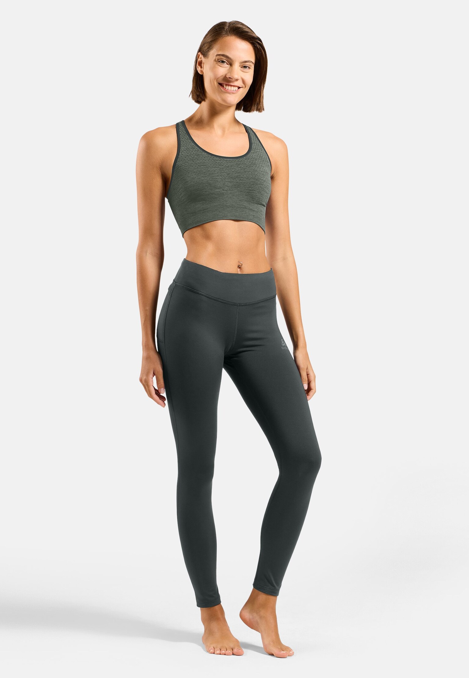 The Seamless medium-support sports bra