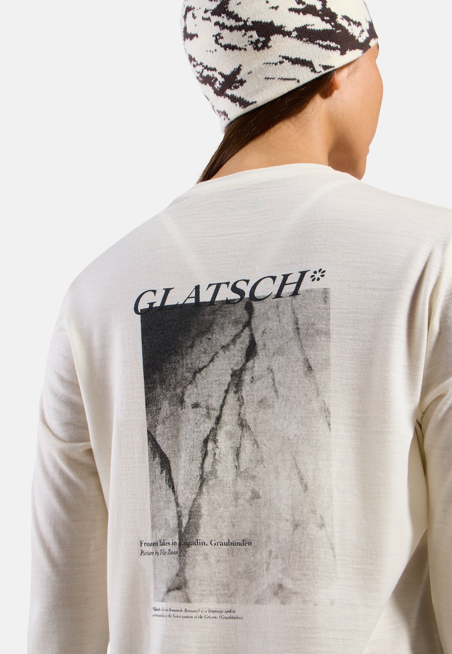T-shirt de running Mérinos 200 X Frozen Lake