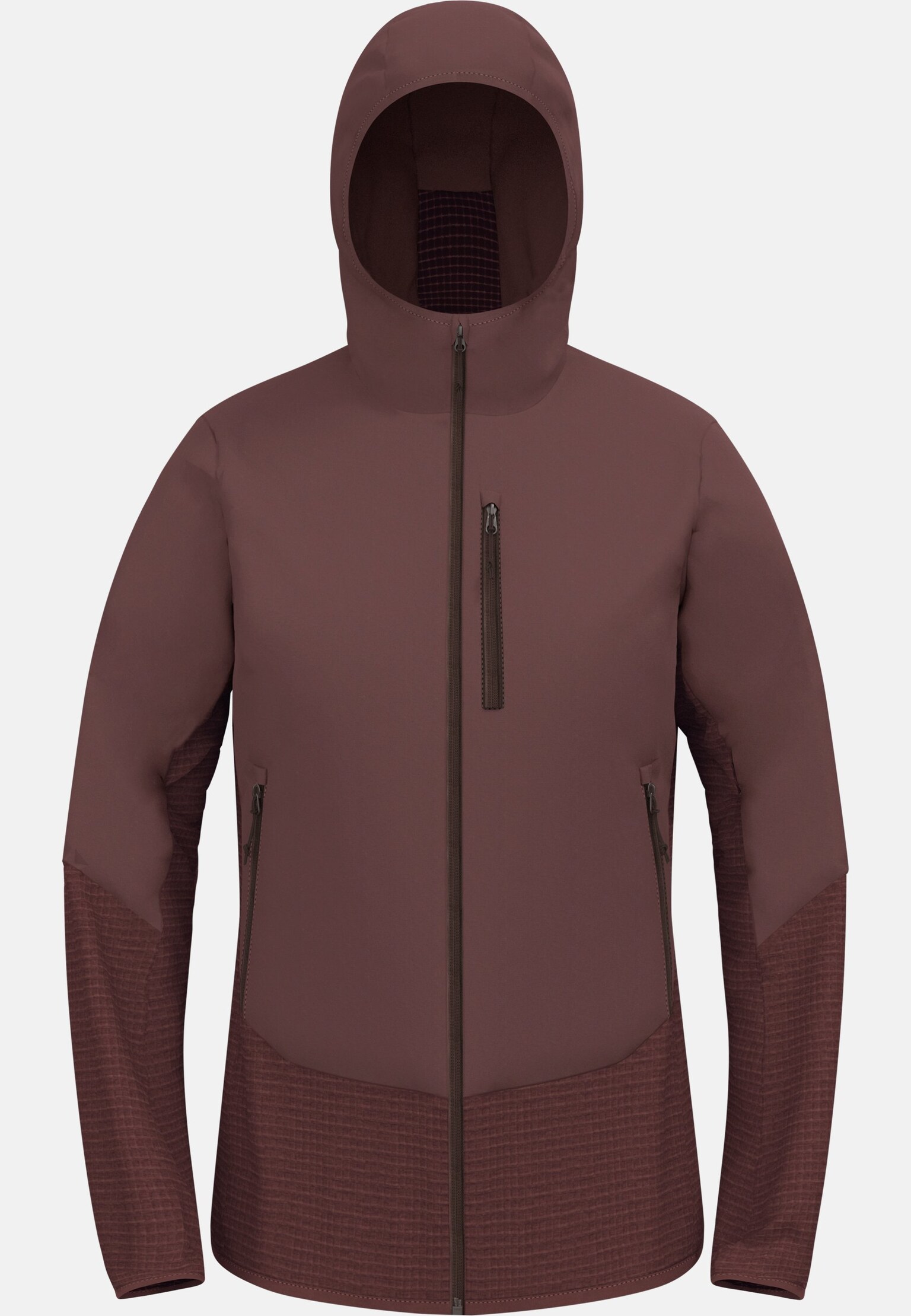 Veste hybride isolante en laine Ascent