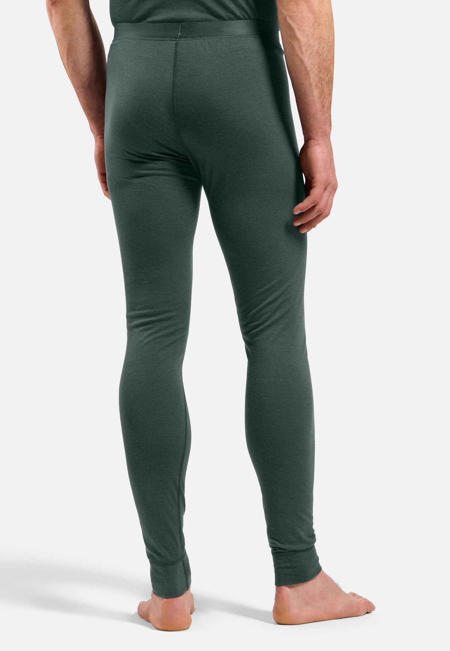 Natural 100% Merino Warm-basislaagbroek voor heren