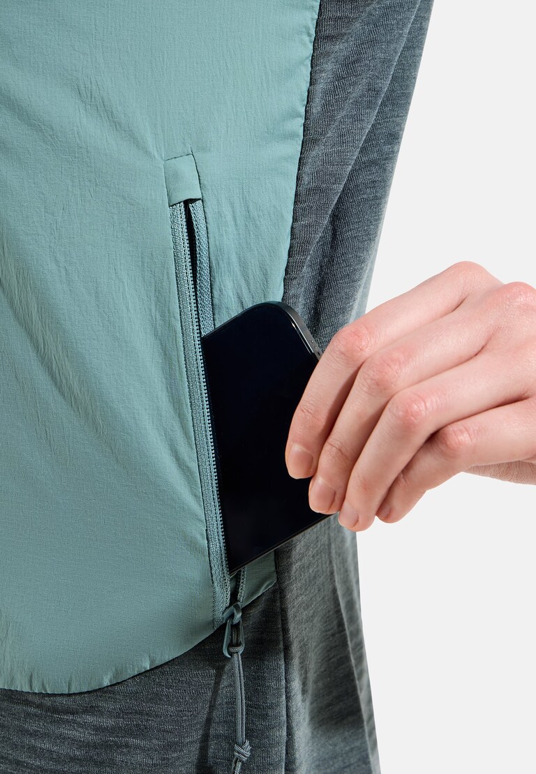 The Ascent wool insulated hybrid jacket
