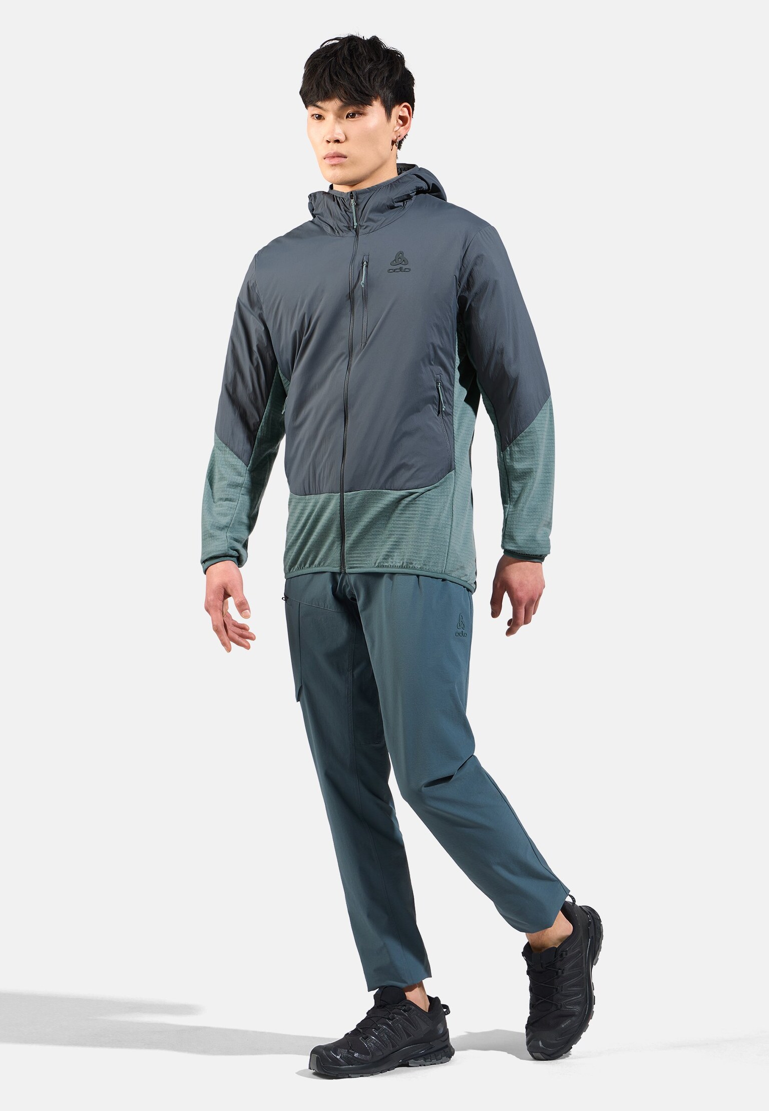 The Ascent wool insulated hybrid jacket