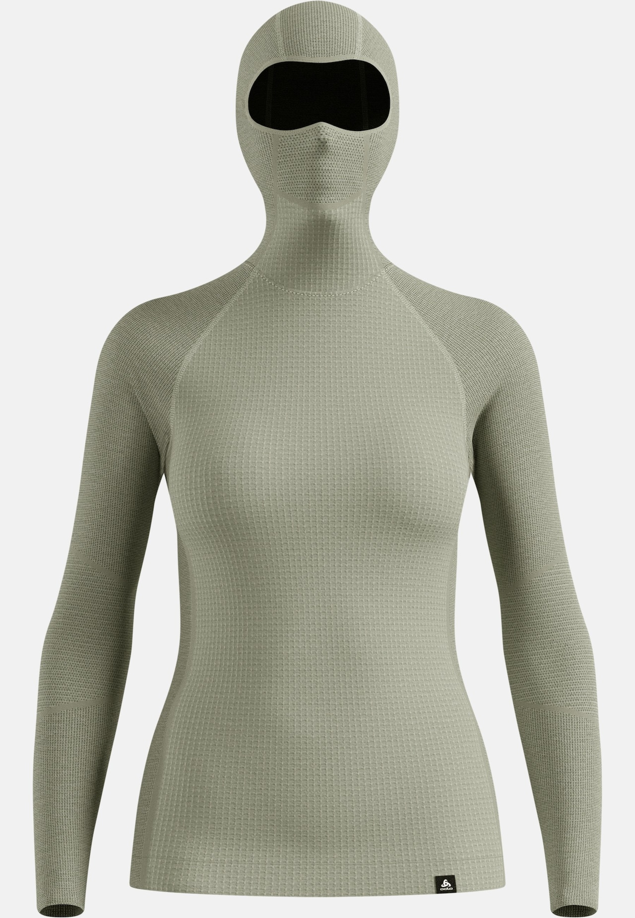 Seamless Performance Wool Base Layer with Facemask